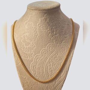 NEW Elegant 23" Gold Necklace N1P21